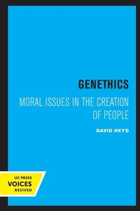 Enlarge image Cover: Genethics - University of California Press