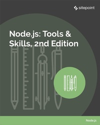 Enlarge image Cover: Node.Js: Tools & Skills - SitePoint