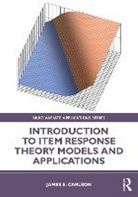 Enlarge image Cover: Introduction to Item Response Theory Models and Applications - Routledge