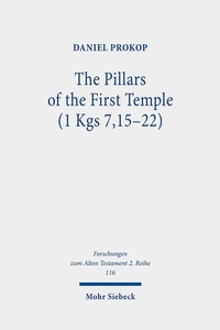Abbildung von: The Pillars of the First Temple (1 Kgs 7,15-22) - Mohr Siebeck