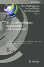 Cover: Artificial Intelligence Applications and Innovations - Springer
