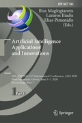Cover: Artificial Intelligence Applications and Innovations - Springer