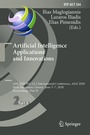 Cover: Artificial Intelligence Applications and Innovations - Springer