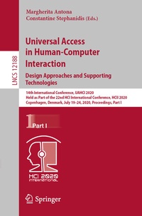 Abbildung von: Universal Access in Human-Computer Interaction. Design Approaches and Supporting Technologies - Springer
