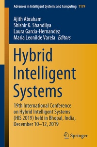 Enlarge image Cover: Hybrid Intelligent Systems - Springer