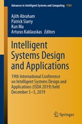 Cover: Intelligent Systems Design and Applications - Springer