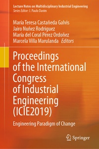 Abbildung von: Proceedings of the International Congress of Industrial Engineering (ICIE2019) - Springer