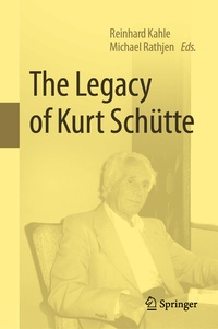 Abbildung von: The Legacy of Kurt Schütte - Springer