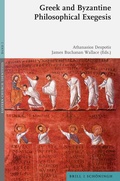 Cover: Greek and Byzantine Philosophical Exegesis - Brill Deutschland GmbH