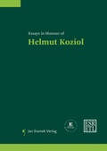 Cover: Essays in Honour of Helmut Koziol - Jan Sramek Verlag KG