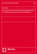Cover: Der kommunale Mindestausstattungsanspruch im Verfassungsrecht von Bund und L&auml;ndern - Nomos
