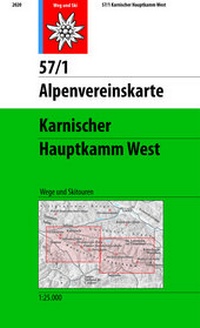 Abbildung von: Karnischer Hauptkamm, West - Deutscher Alpenverein