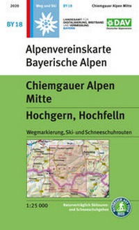 Abbildung von: Chiemgauer Alpen Mitte, Hochgern, Hochfelln - Deutscher Alpenverein