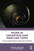 Cover: Work in Challenging and Uncertain Times - Routledge