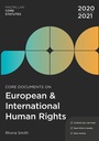 Cover: Core Documents on European and International Human Rights 2020-21 - Red Globe Press