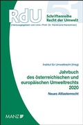 Cover: Jahrbuch des &ouml;sterreichischen und europ&auml;ischen Umweltrechts 2020 - Manz