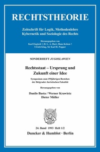 Abbildung von: Rechtsstaat - Ursprung und Zukunft einer Idee. - Duncker & Humblot