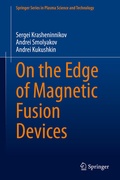 Cover: On the Edge of Magnetic Fusion Devices - Springer
