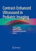Cover: Contrast-Enhanced Ultrasound in Pediatric Imaging - Springer