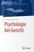 Cover: Psychologie bei Gericht - Springer