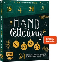 Abbildung von: Mein Adventskalender-Buch: Handlettering X-Mas! - Edition Michael Fischer / EMF Verlag