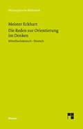 Cover: Die Reden zur Orientierung im Denken - Meiner