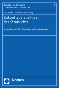 Abbildung von: Zukunftsperspektiven des Strafrechts - Nomos