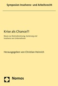 Cover: Krise als Chance?! - Nomos