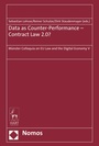 Cover: Data as Counter-Performance - Contract Law 2.0? - Nomos