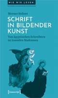 Cover: Schrift in bildender Kunst - transcript