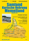 Cover: Landkarte Samland/Kurische Nehrung/Memelland - BLOCHPLAN