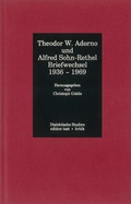 Cover: Theodor W. Adorno und Alfred Sohn-Rethel - Edition Text + Kritik