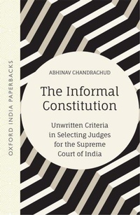 Abbildung von: The Informal Constitution - OUP India