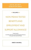 Cover: Social Security Legislation 2020/21 Volume I - Sweet & Maxwell