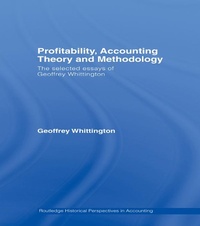 Abbildung von: Profitability, Accounting Theory and Methodology - Routledge