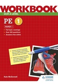 Cover: OCR A Level PE Workbook: Paper 1 - Hodder Education