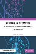 Cover: Algebra & Geometry - Chapman & Hall/CRC