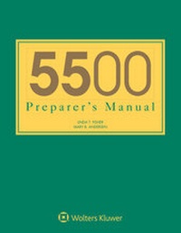 Abbildung von: 5500 Preparer's Manual for 2019 Plan Years - Wolters Kluwer Law & Business