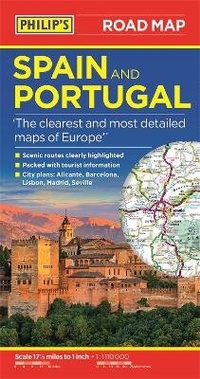 Abbildung von: Philip's Spain and Portugal Road Map - Philip's