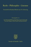 Cover: Recht - Philosophie - Literatur. - Duncker & Humblot