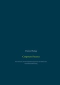 Cover: Corporate Finance - BoD - Books on Demand