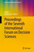 Cover: Proceedings of the Seventh International Forum on Decision Sciences - Springer