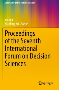Abbildung von: Proceedings of the Seventh International Forum on Decision Sciences - Springer