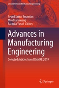 Cover: Advances in Manufacturing Engineering - Springer