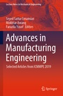 Cover: Advances in Manufacturing Engineering - Springer