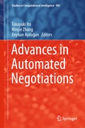 Cover: Advances in Automated Negotiations - Springer