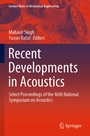Cover: Recent Developments in Acoustics - Springer