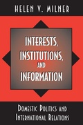 Cover: Interests, Institutions, and Information - Princeton University Press