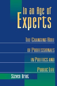Enlarge image Cover: In an Age of Experts - Princeton University Press