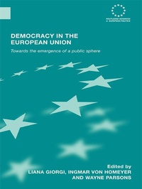 Enlarge image Cover: Democracy in the European Union - Routledge